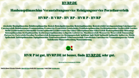 What Hvrp.de website looked like in 2022 (1 year ago)