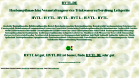 What Hvtl.de website looked like in 2022 (1 year ago)