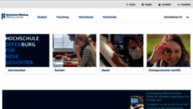 What Hs-offenburg.de website looked like in 2022 (1 year ago)