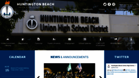 What Hbuhsd.edu website looked like in 2022 (1 year ago)