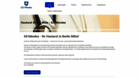 What Hautarzt-mitte.com website looked like in 2022 (1 year ago)