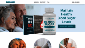 What Healthyglucosedr.com website looked like in 2022 (1 year ago)