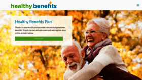 What Healthybenefitsplus.com website looked like in 2022 (1 year ago)