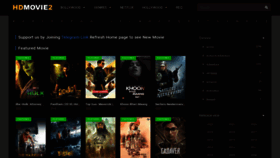 What Hdmovie2.plus website looked like in 2022 (1 year ago)