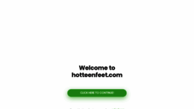 What Hotteenfeet.com website looked like in 2022 (1 year ago)