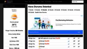What Havadurumu15gunluk.xyz website looked like in 2022 (1 year ago)