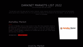 What Hydra-onion.link website looked like in 2022 (2 years ago)