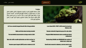 What Helbad.ir website looked like in 2022 (1 year ago)
