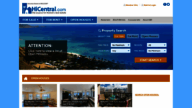 What Hicentral.com website looked like in 2022 (1 year ago)