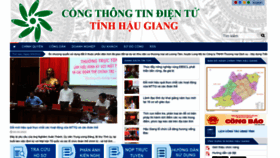 What Haugiang.gov.vn website looked like in 2022 (1 year ago)