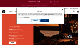 What Hpshopping.com website looked like in 2022 (2 years ago)