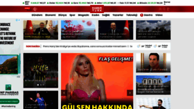 What Haberturk.com website looked like in 2022 (1 year ago)