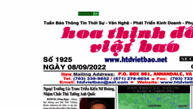 What Htdvietbao.net website looked like in 2022 (1 year ago)