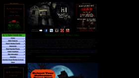 What Hauntedillinois.com website looked like in 2022 (1 year ago)