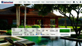 What Hawaiianrealestate.com website looked like in 2022 (1 year ago)