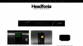 What Headfonia.com website looked like in 2022 (1 year ago)