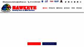 What Hawkeyeindia.com website looked like in 2022 (1 year ago)