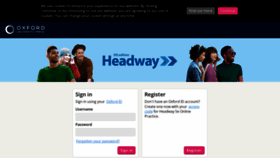 What Headwayonline.com website looked like in 2022 (1 year ago)