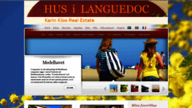 What Husilanguedoc.se website looked like in 2022 (1 year ago)