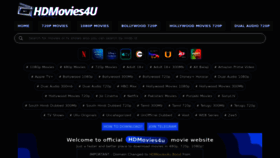 What Hdmovies4u.bond website looked like in 2022 (1 year ago)