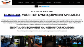 What Homegym.sg website looked like in 2022 (1 year ago)