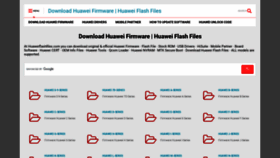 What Huaweiflashfiles.com website looked like in 2022 (1 year ago)