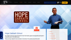 What Hopess.hopetv.org website looked like in 2022 (1 year ago)