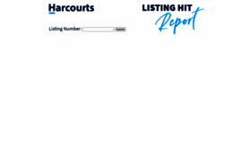 What Hitreport.harcourts.net website looked like in 2022 (1 year ago)