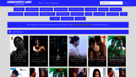 What Hdmovies23.me website looked like in 2022 (1 year ago)