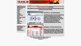 What Hitsnet.de website looked like in 2022 (1 year ago)