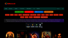 What Hdmovies4u.me website looked like in 2022 (1 year ago)
