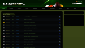 What Hahasport.me website looked like in 2022 (2 years ago)