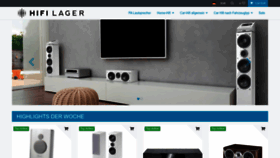 What Hifilager.de website looked like in 2022 (1 year ago)