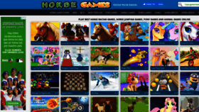 What Horse-games.org website looked like in 2022 (1 year ago)