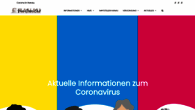 What Hanau-corona.de website looked like in 2022 (1 year ago)