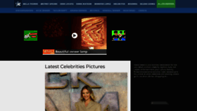 What Hawtcelebs.com website looked like in 2022 (1 year ago)
