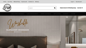 What Hillfurnishings.com.au website looked like in 2022 (1 year ago)