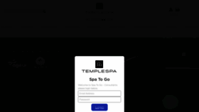 What Hub.templespa.com website looked like in 2022 (1 year ago)