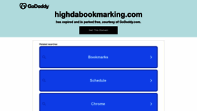 What Highdabookmarking.com website looked like in 2022 (1 year ago)
