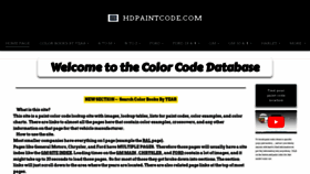 What Hdpaintcode.com website looked like in 2022 (2 years ago)