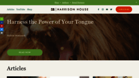 What Harrisonhouse.com website looked like in 2022 (1 year ago)