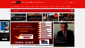 What Halkinsesi.com.tr website looked like in 2022 (1 year ago)
