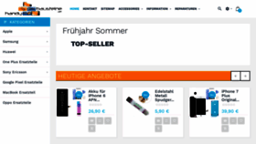 What Handybausteine.at website looked like in 2022 (2 years ago)
