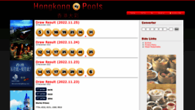 What Hk45pools.com website looked like in 2022 (1 year ago)