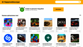 What Happy-mod-descargar.com website looked like in 2022 (1 year ago)