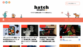 What Hatchstudioinc.com website looked like in 2022 (1 year ago)