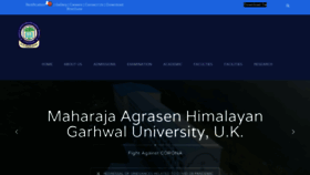 What Hgu.ac.in website looked like in 2022 (1 year ago)