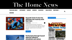What Homenewspa.com website looked like in 2022 (1 year ago)