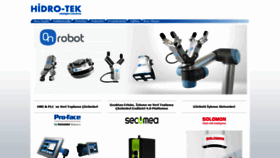 What Hidro-tek.com.tr website looked like in 2022 (1 year ago)