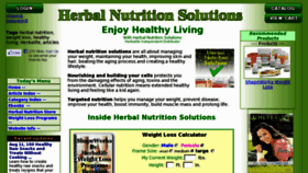 What Herbal-nutrition-solutions.com website looked like in 2011 (12 years ago)